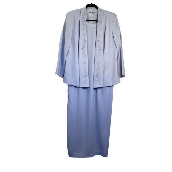 Karen Miller vintage mother/grandmother of the bride maxi dress S/14 - Picture 2 of 7